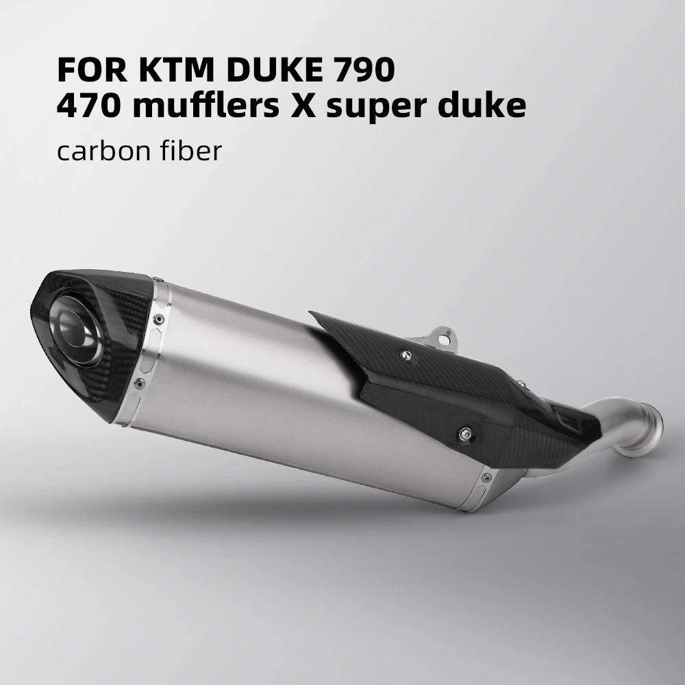 Silenciador escape KTM Super Duke 790/890 fibra carbono - imagen 3