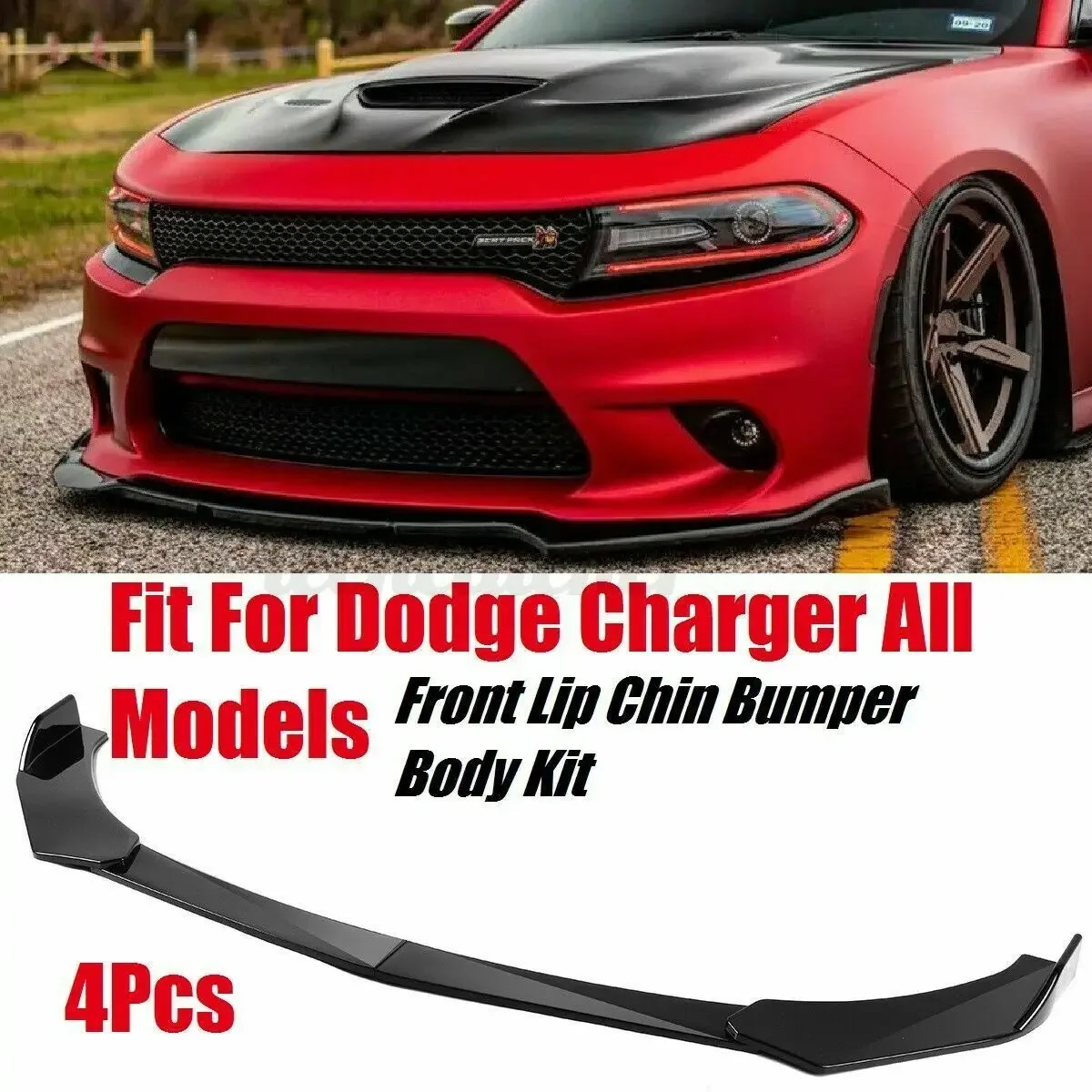 Parachoques delantero Dodge Charger RT SRT SXT - Brillante