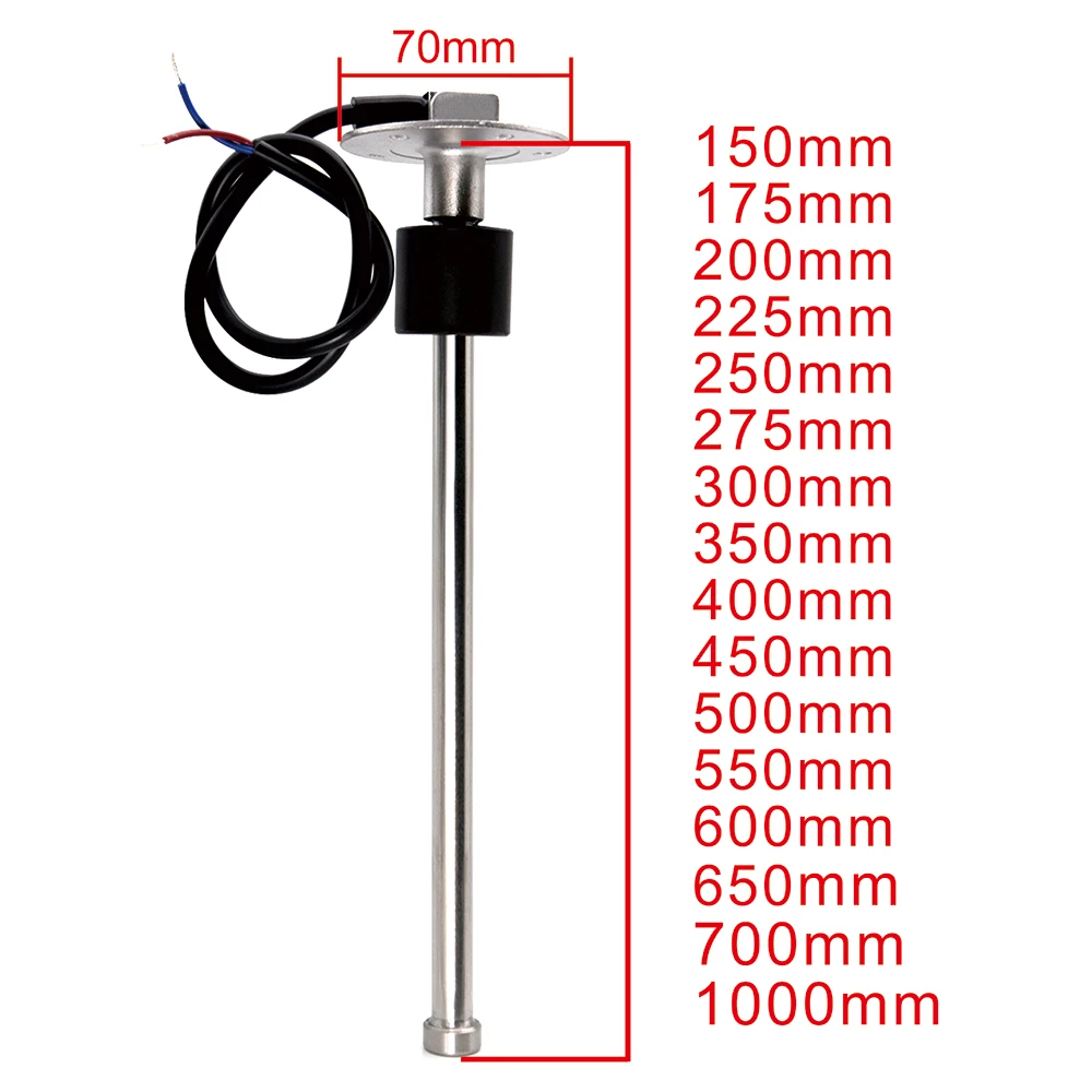 Sensor nivel de combustible acero inoxidable para aforador universal - imagen 3
