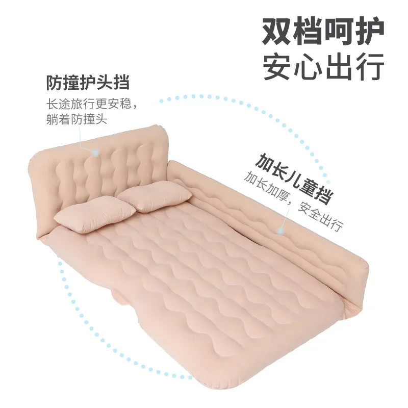Colchón inflable plegable para dormir en asiento trasero de coche - imagen 5