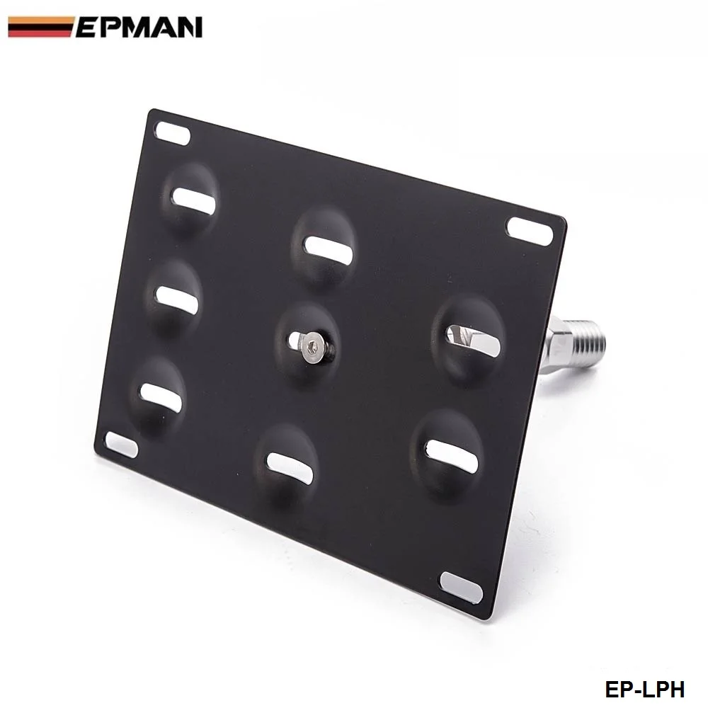 Soporte de matrícula EPMAN universal – BMW, Toyota, Honda, VW, Nissan