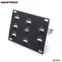 Soporte de matrícula EPMAN universal – BMW, Toyota, Honda, VW, Nissan