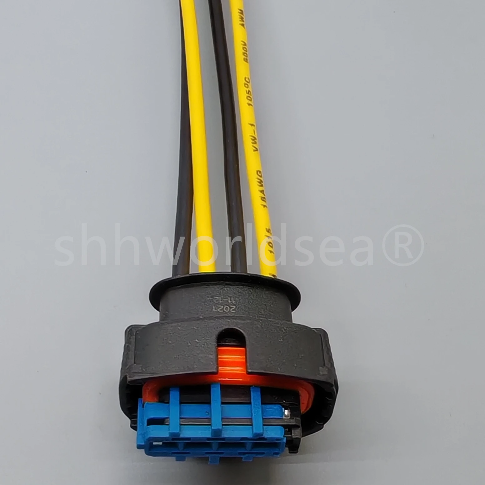 Shhworldsea Serie 3,5 de 4 pines 1928405525   Toma de cable eléctrico de la vivienda plástica auto del conjunto de CA 1928A00517 - imagen 3