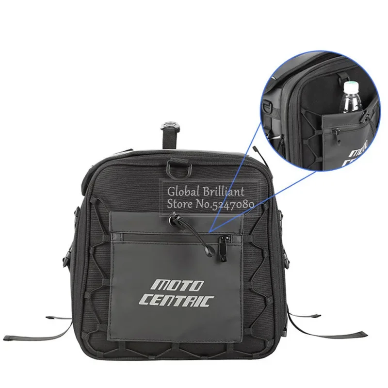 Bolsa trasera extensible e impermeable para moto, reflectante - imagen 5