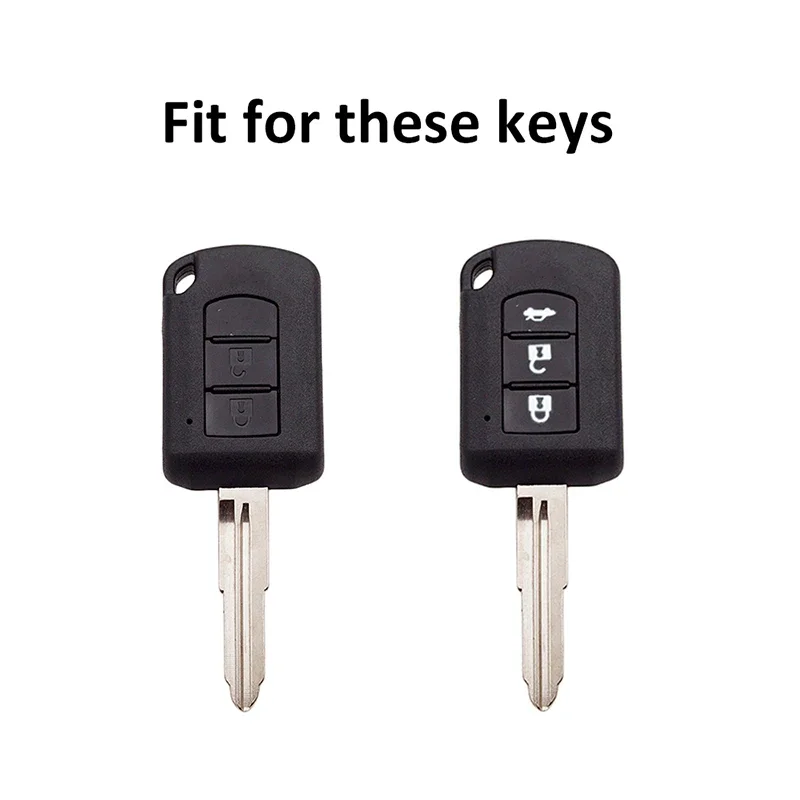 Funda llave coche TPU para Mitsubishi ASX Outlander L200 2/3 botones - imagen 2