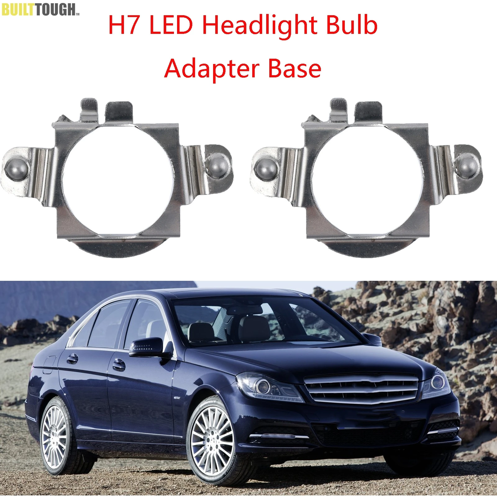 Base bombilla faro LED H7 adaptadores Mercedes Classe C W204 CLA GLE