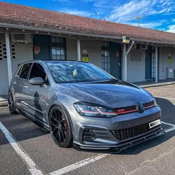 Labio delantero negro brillo para VW Golf 7 GTI, GTD, R y R-Line