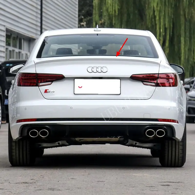 Alerón maletero Audi A4 B9 ABS negro o sin pintar (2017-2020) - imagen 2
