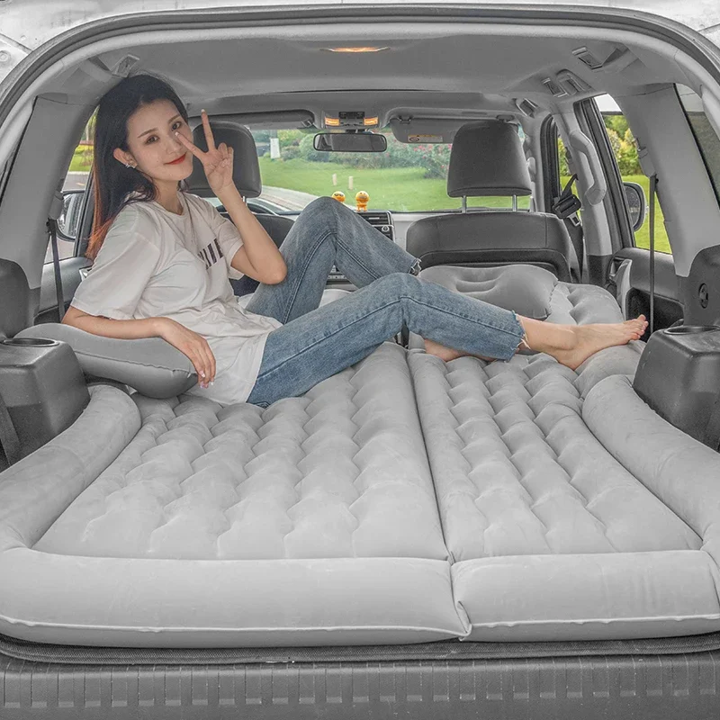Cama inflable de viaje trasera universal para coche SUV y maletero - imagen 3