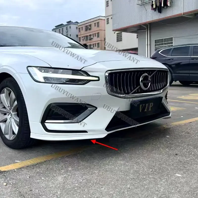 Kit labio delantero Volvo S60 V60 2020-2025 – alerón y divisor - imagen 3