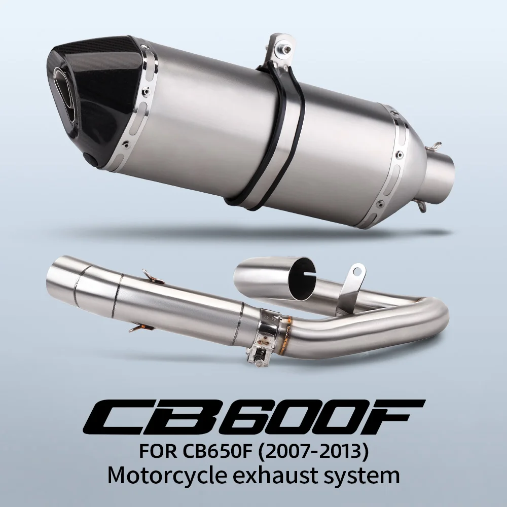 Tubo de conexión de escape para Honda Hornet 600 y CBR600F 2007-2013
