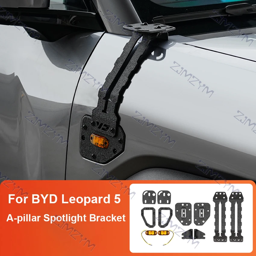 BYD Formula Leopard 5 - Soporte faro de pilar A y base reflector