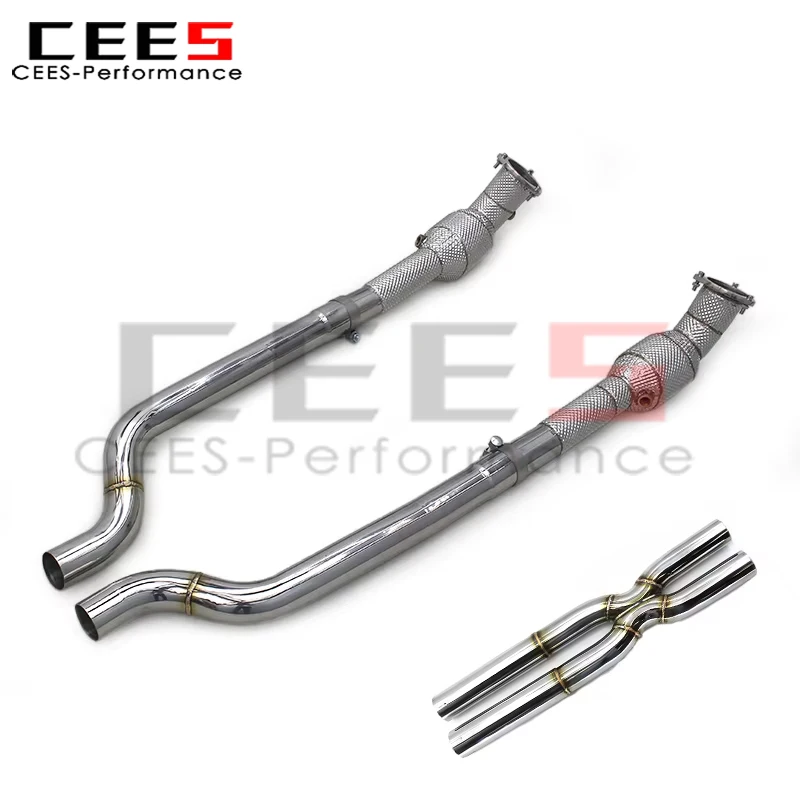 Downpipe Cees con catalizador – Maserati Gran Turismo 4.2/4.7 (2008-2023) - imagen 4