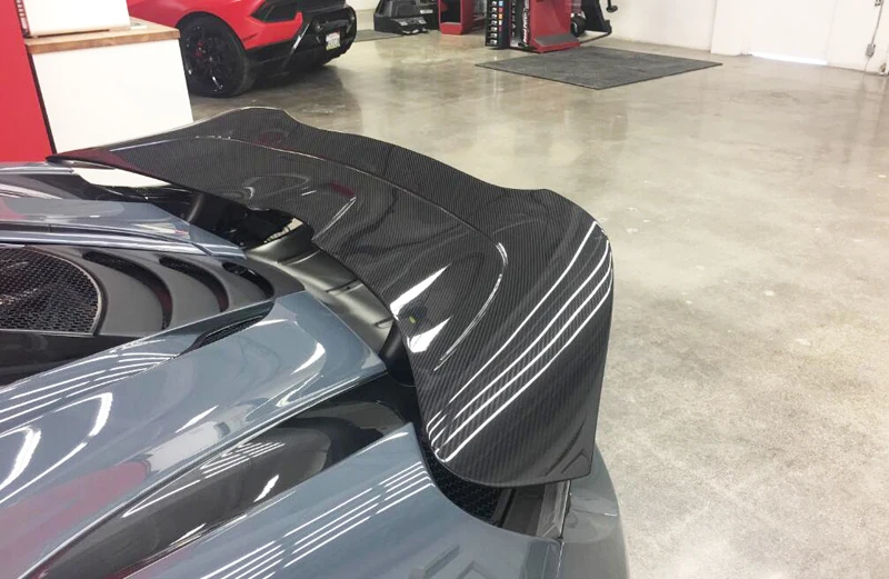 Alerón trasero de fibra de carbono estilo Vors para McLaren 720S 2017-2019 - imagen 2