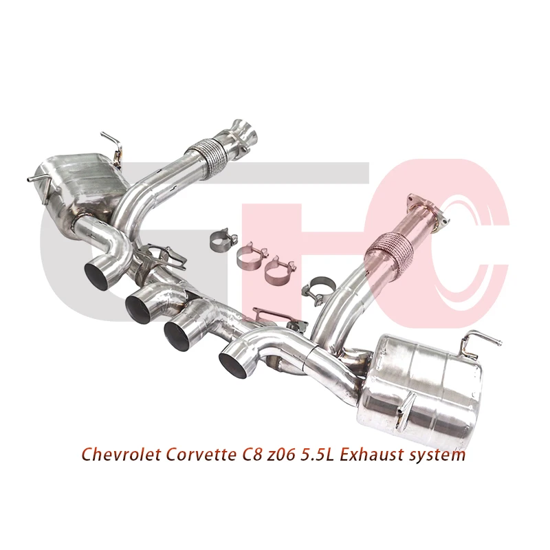 GFC silenciador catback con válvulas – Corvette C8 Z06 5.5L - imagen 2