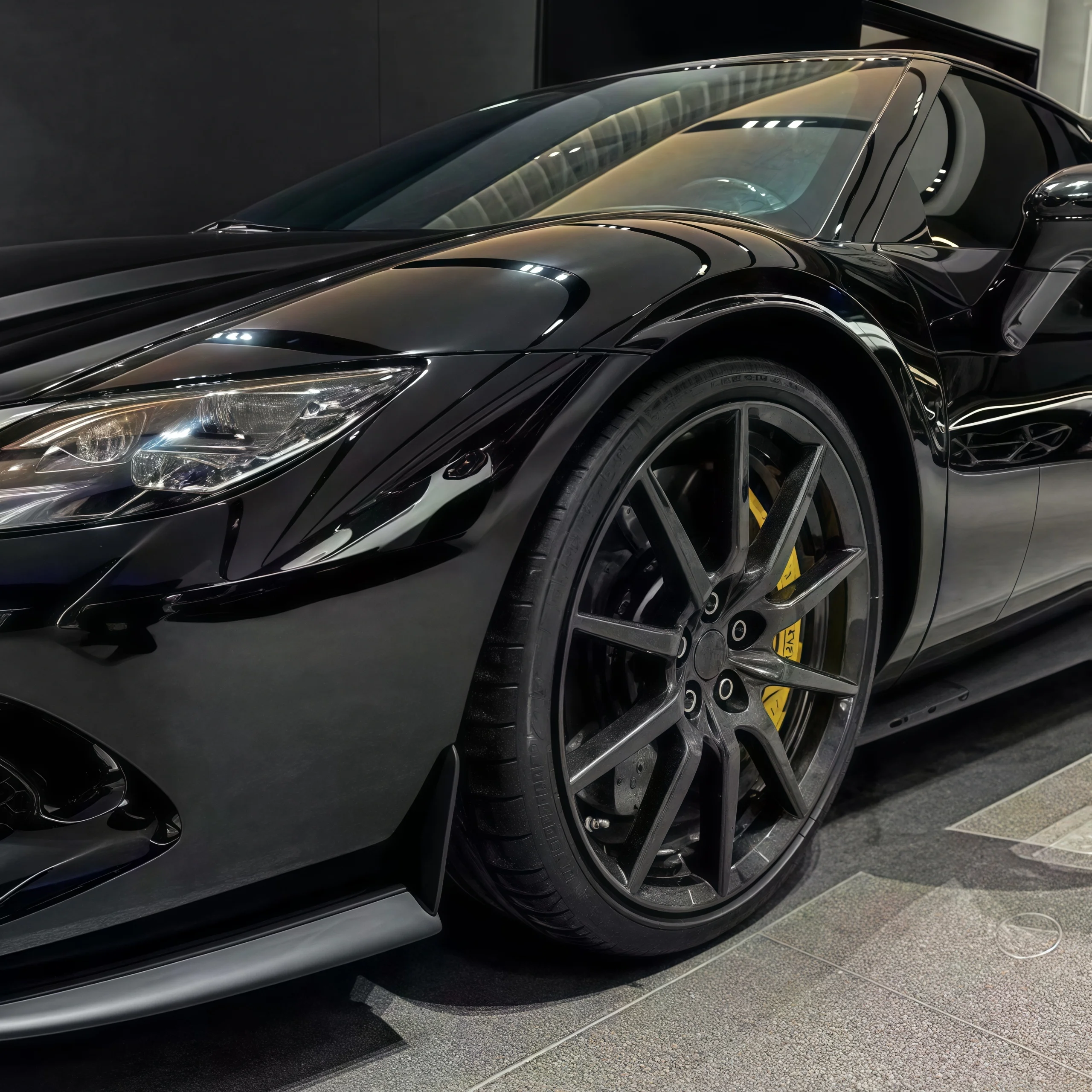 Llanta forjada en fibra de carbono para Ferrari SF90 y 296 GTB - imagen 3