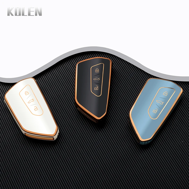 Funda llave TPU con carcasa para Volkswagen Golf 8 y León FR MK4 - imagen 3