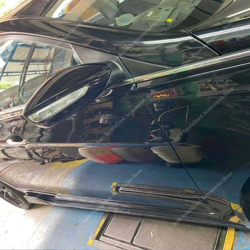 Faldones laterales Hyundai Sonata 2010-2015, kit carrocería afinación - imagen 2