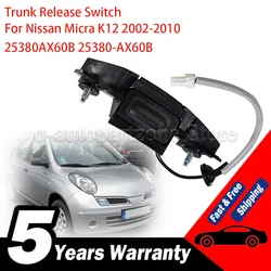 Interruptor apertura maletero Nissan Micra K12 25380AX60B 2002-2010