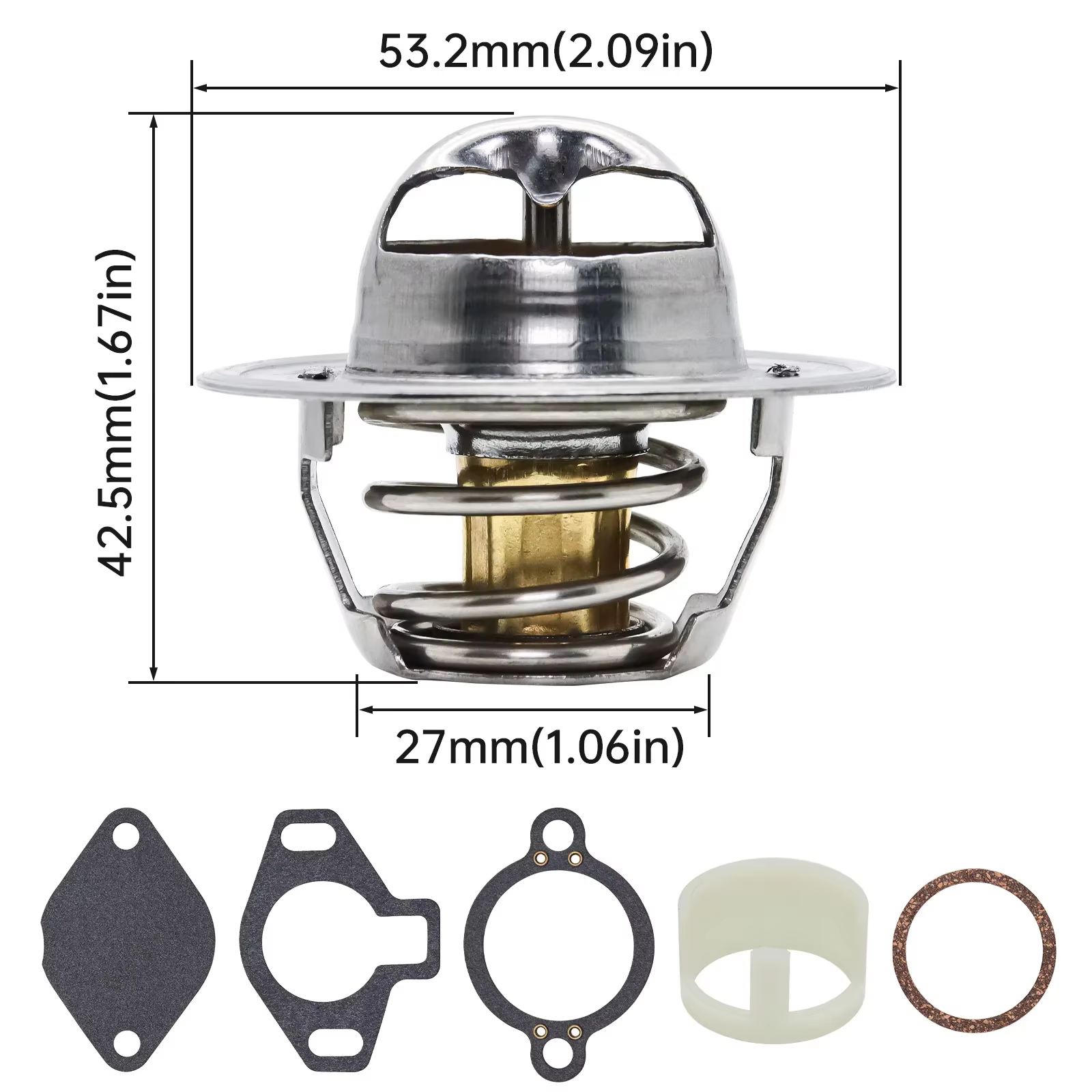 Kit de termostato para motores MerCruiser V8