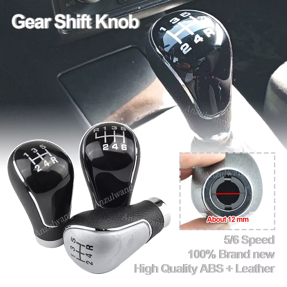 Pomo palanca de cambios ABS para Mazda 2, 3 y 6 (2004-2012) - imagen 3