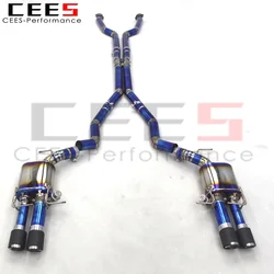 Escape Catback Cees inoxidable SS304 con válvulas – BMW M5 E60 5.0