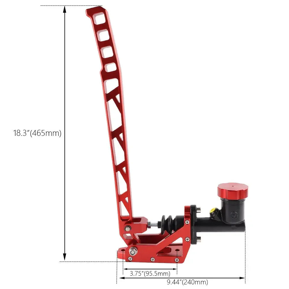 Freno de mano electrónico drifting de aluminio – Racing Universal - imagen 4