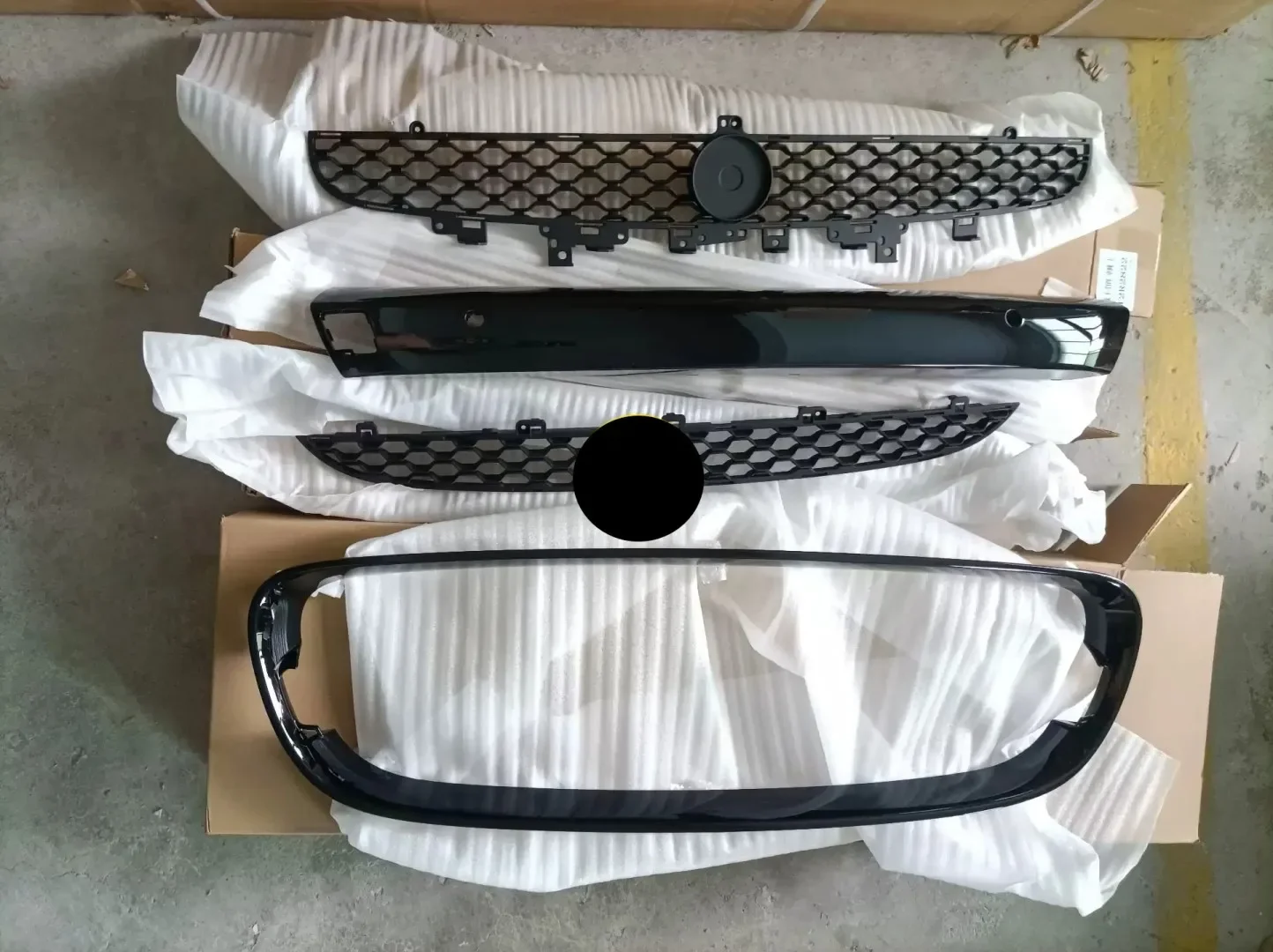 Rejilla de radiador para Land Rover y Jaguar, máscara de parrilla tipo F, embellecedor de marco, accesorios de coche