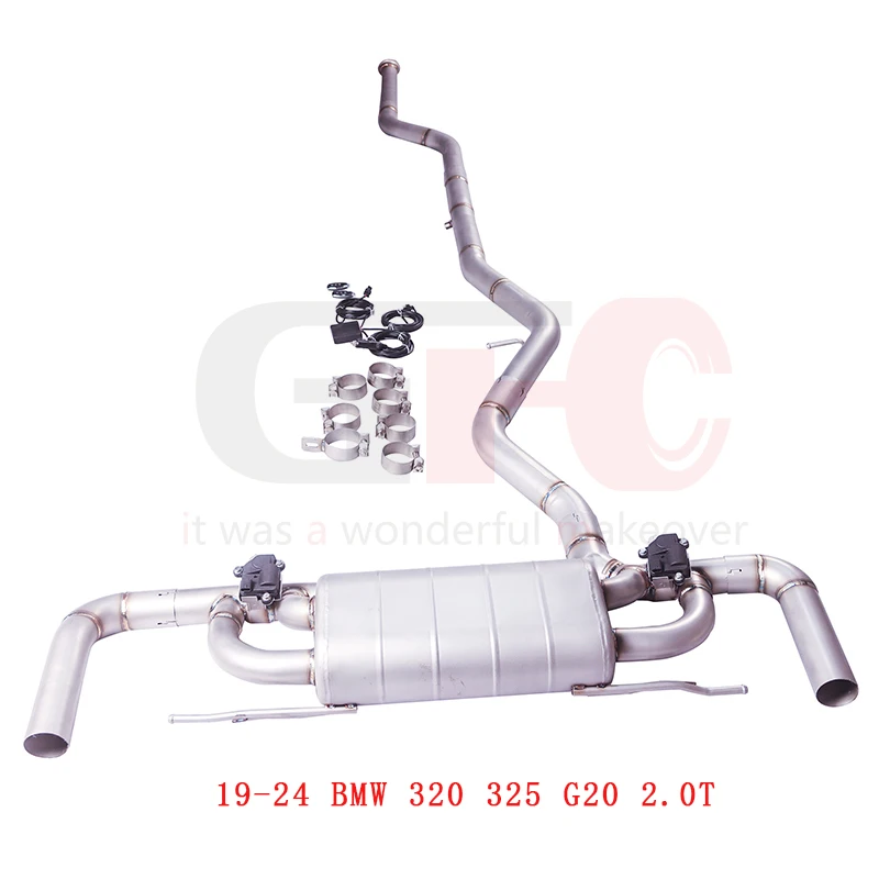 GFC Escape catback con válvula – BMW G20 320/325 2.0T 19-24 - imagen 2