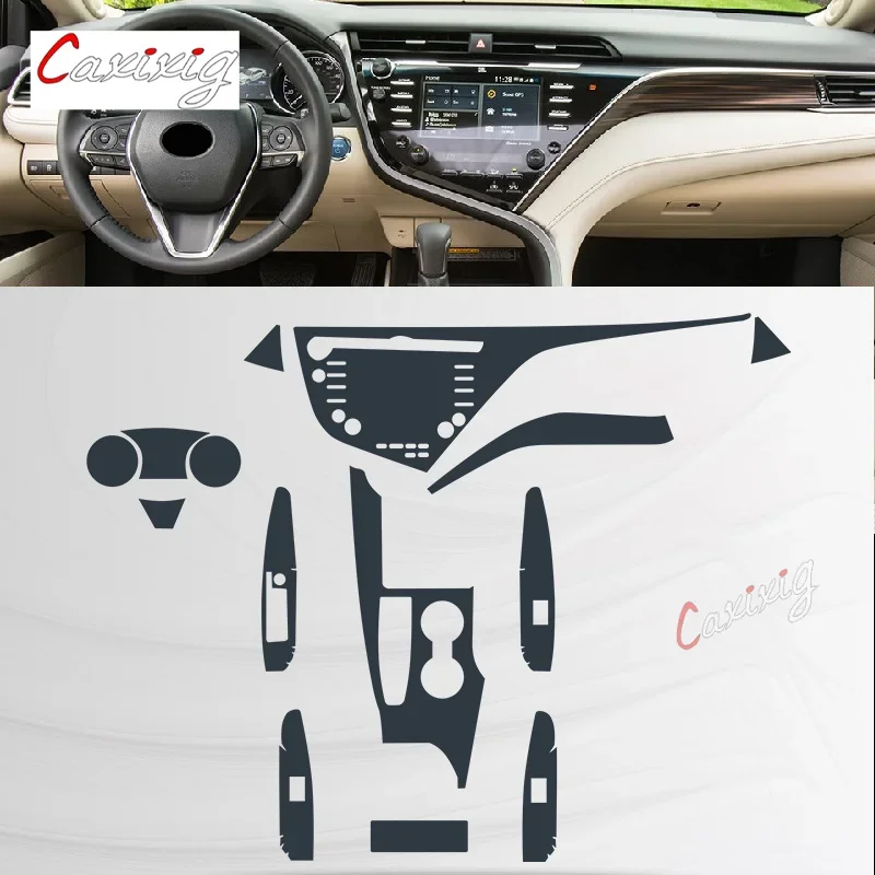 Película TPU consola central Toyota Camry 2018-2020 - imagen 3