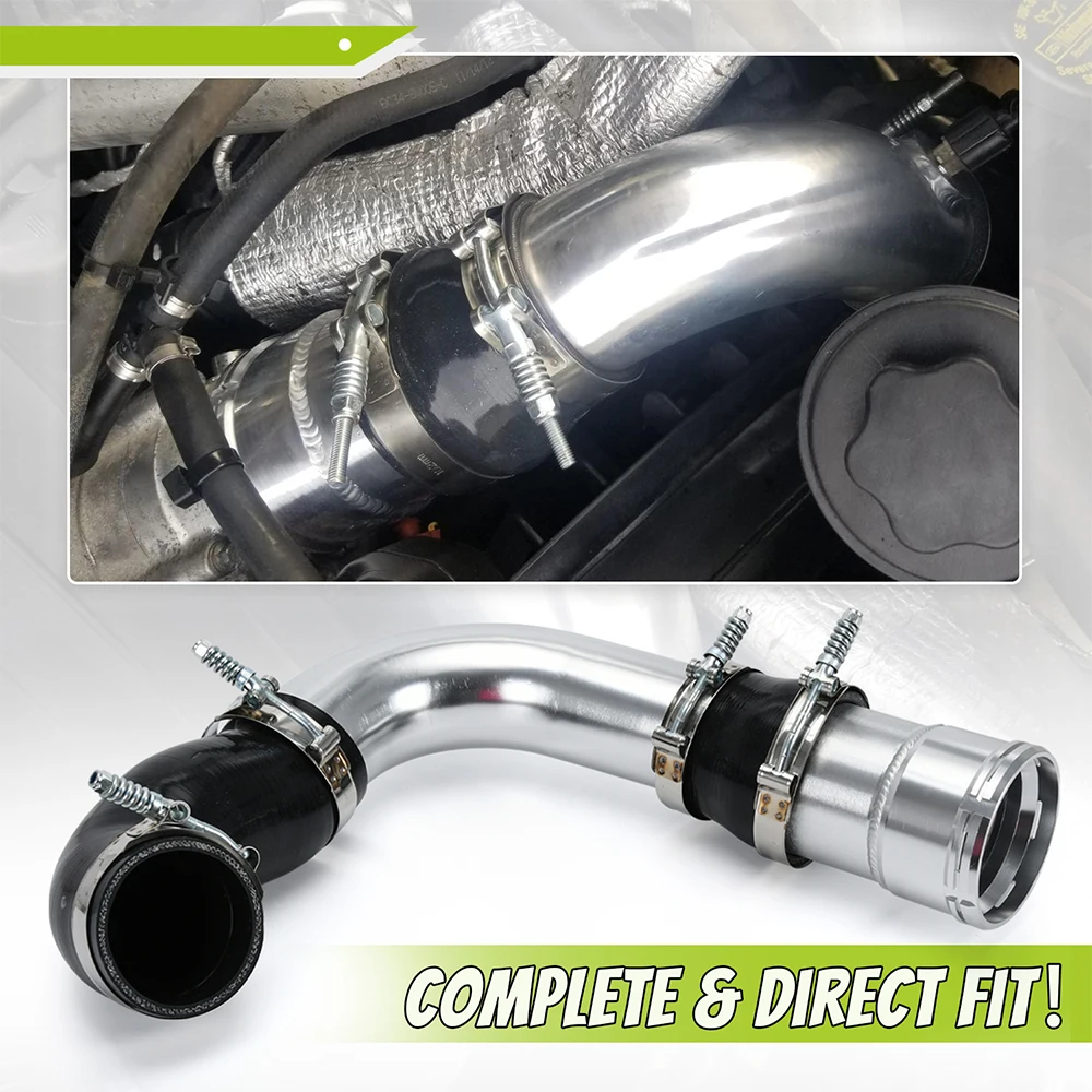 Kit de actualización de tubo Intercooler lateral frío para Ford Powerstroke 11-16 6.7L F-250 F-350 F-450 BC3Z6F073A BC3Z6F073B - imagen 5