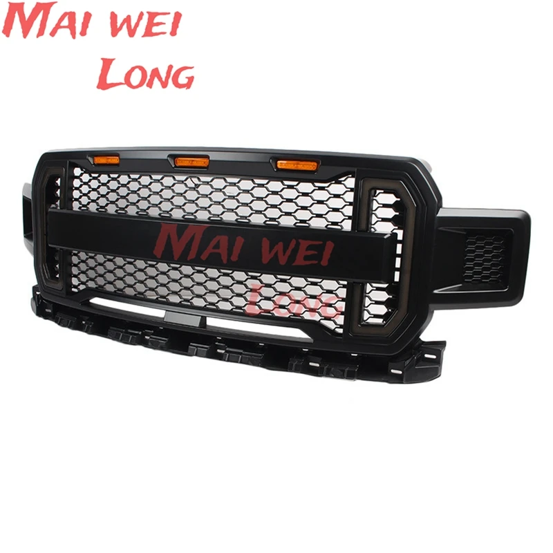 Parrilla delantera Ford F-150 2018-2020 con intermitentes LED - imagen 3