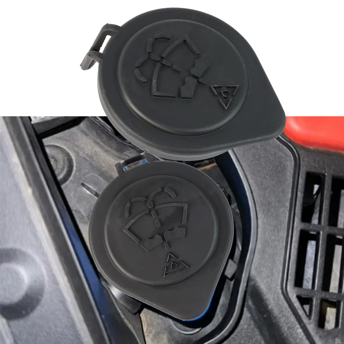 Tapa depósito limpiaparabrisas BMW E21, E28, E30, E32, E34 y E39 - imagen 2