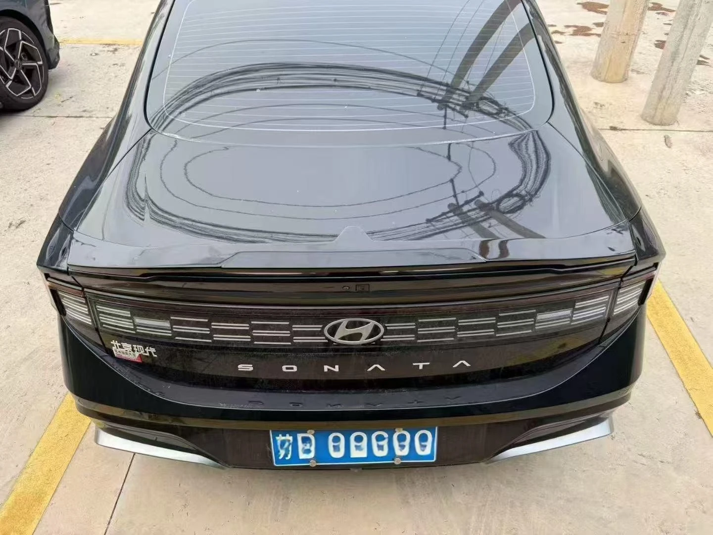 Alerón trasero ABS Hyundai Sonata 11 1.5T y 2.0T N-Line - imagen 3