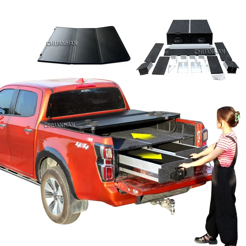 Foton Cubierta tonelau aluminio plegable Ford Ranger T6 T7 T8 Maverick