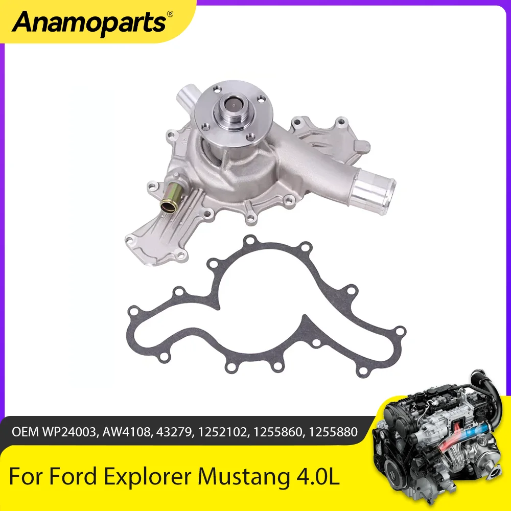 Bomba de agua 4.0 V6 para Ford Explorer, Ranger y Mustang