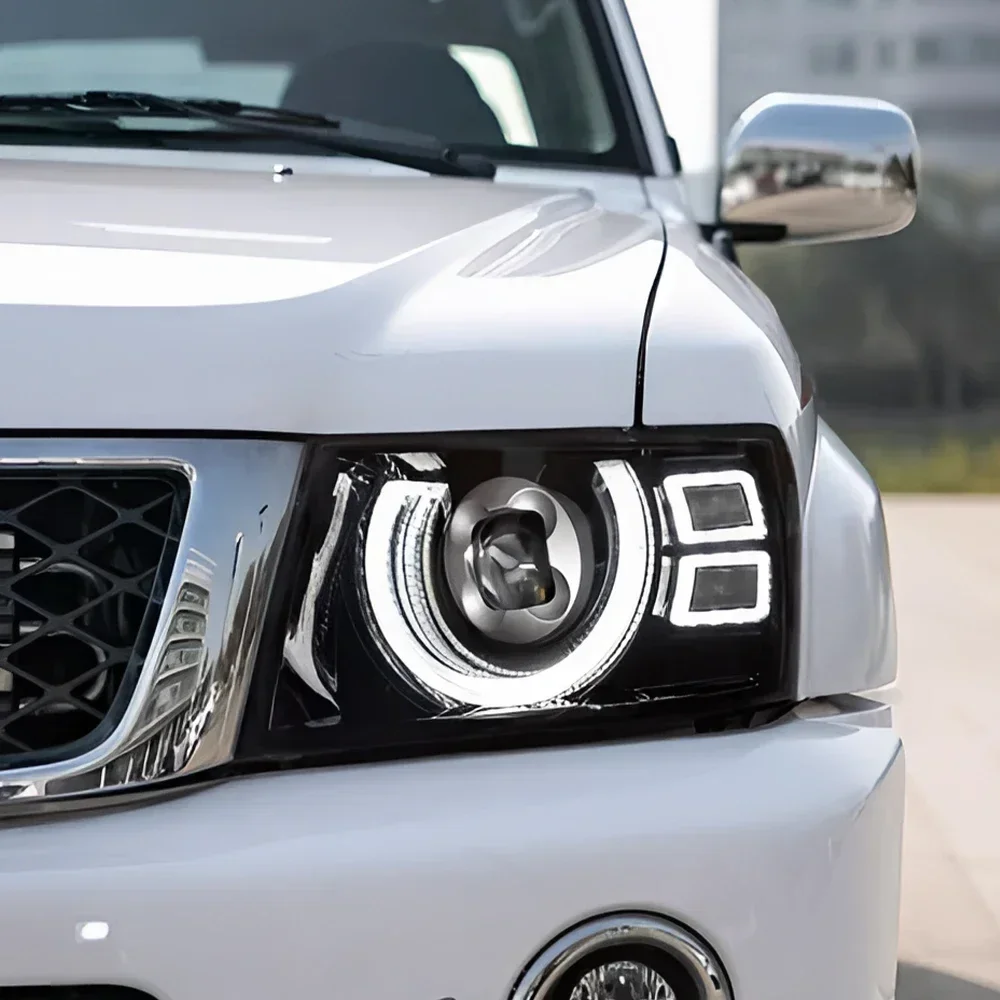 Faros LED Nissan Patrol Y61 – Delanteros con lente bifocal 2005-2013