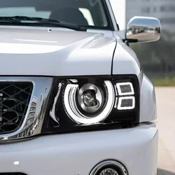 Faros LED Nissan Patrol Y61 – Delanteros con lente bifocal 2005-2013