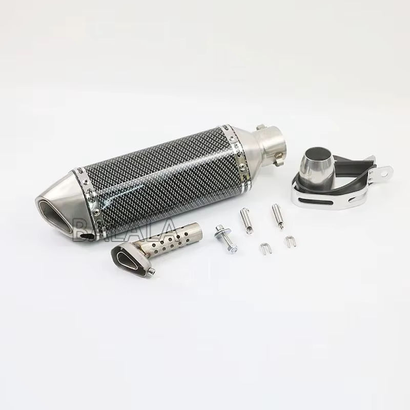 Silenciador universal de escape de 51 mm para moto con DB killer - imagen 4
