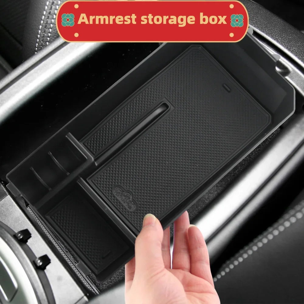 Organizador reposabrazos consola central Mercedes Clase C W205/GLC W253 - imagen 3