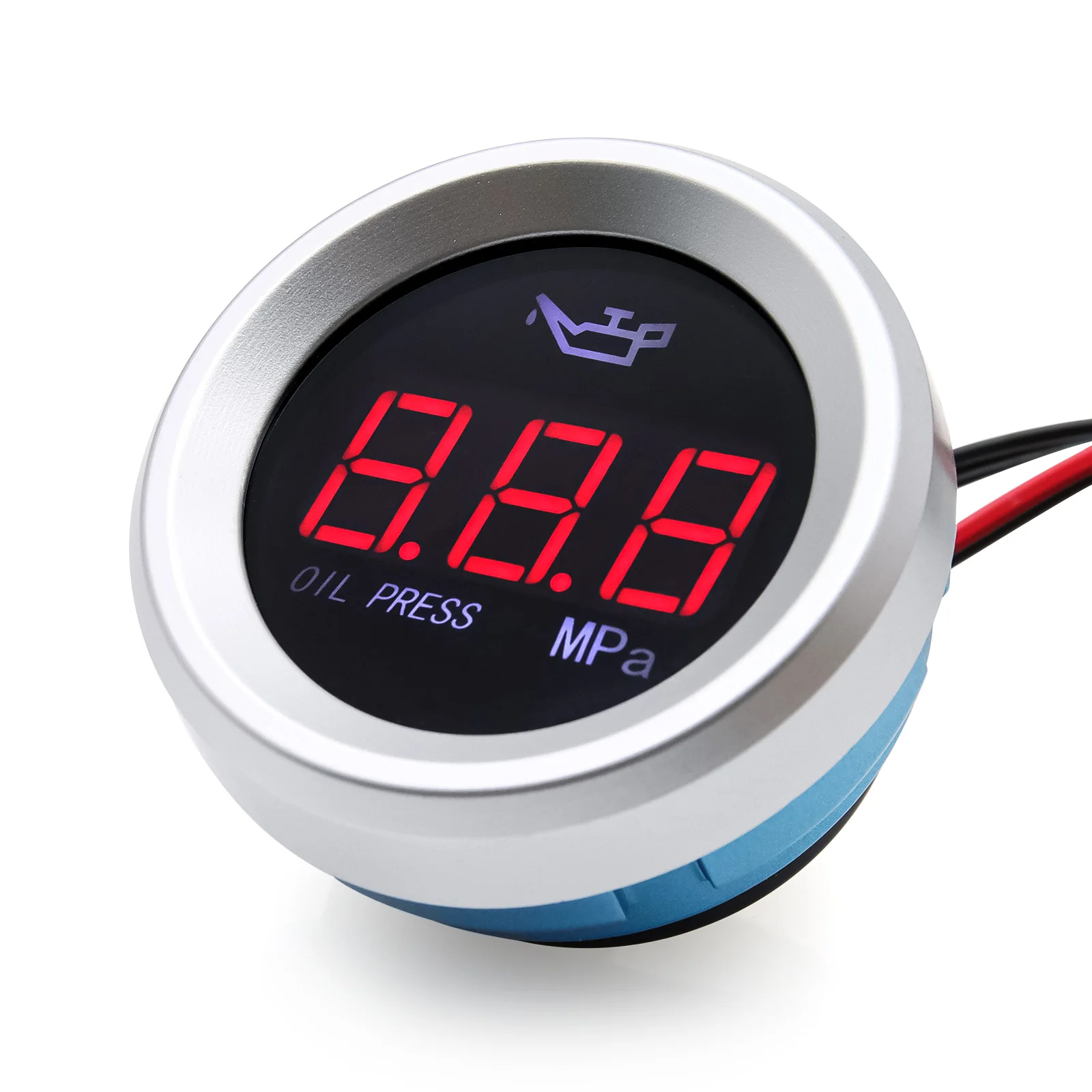 Medidor de presión de aceite digital AD 52 mm con alarma 1/8 NPT - imagen 5