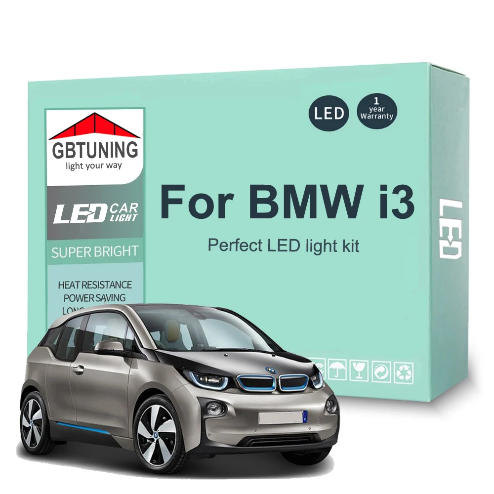 Kit LED interior Canbus BMW i3 2014-2018 – guantera y maletero