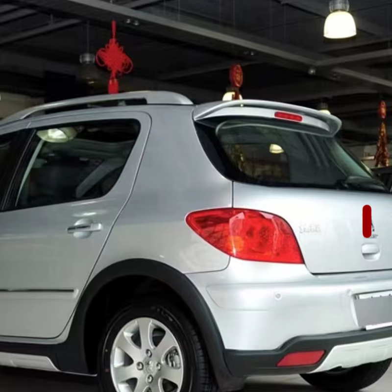 Alerón de maletero negro efecto carbono para Peugeot 307 - imagen 2