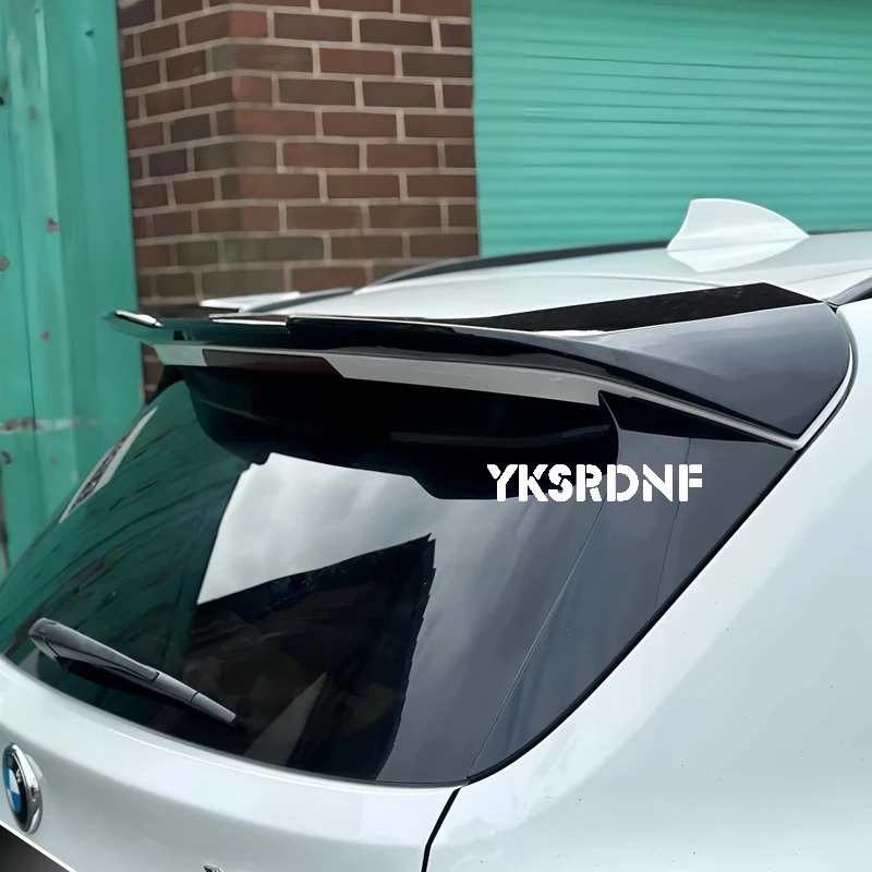 Alerón trasero BMW X5 F15 2014-2018 negro brillante efecto carbono - imagen 5