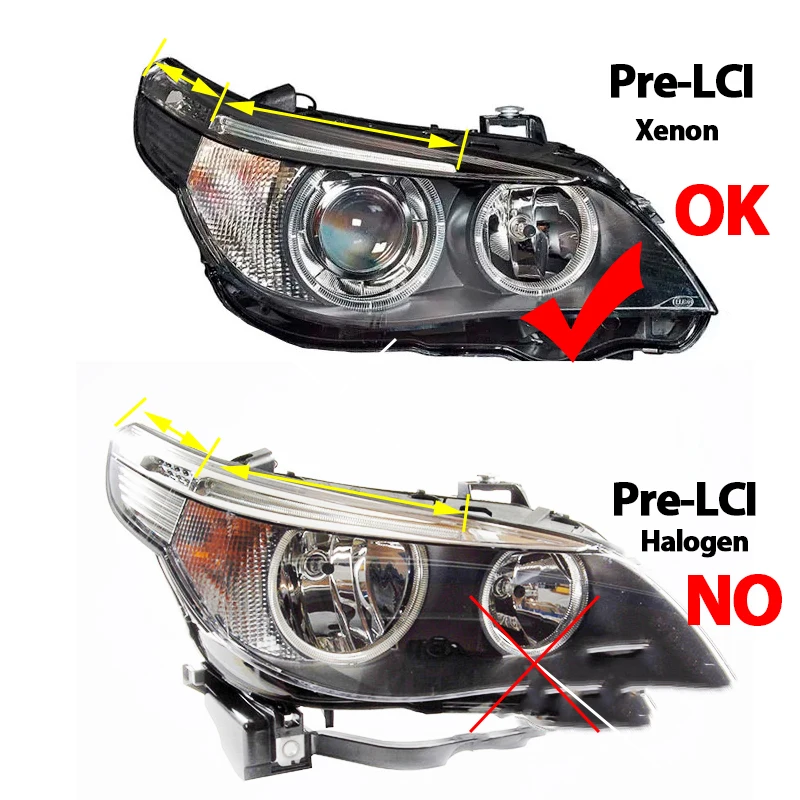 Bombilla LED Ojos de Ángel BMW Serie 5 E60/E61 Pre-LCI 2004-2007 - imagen 2