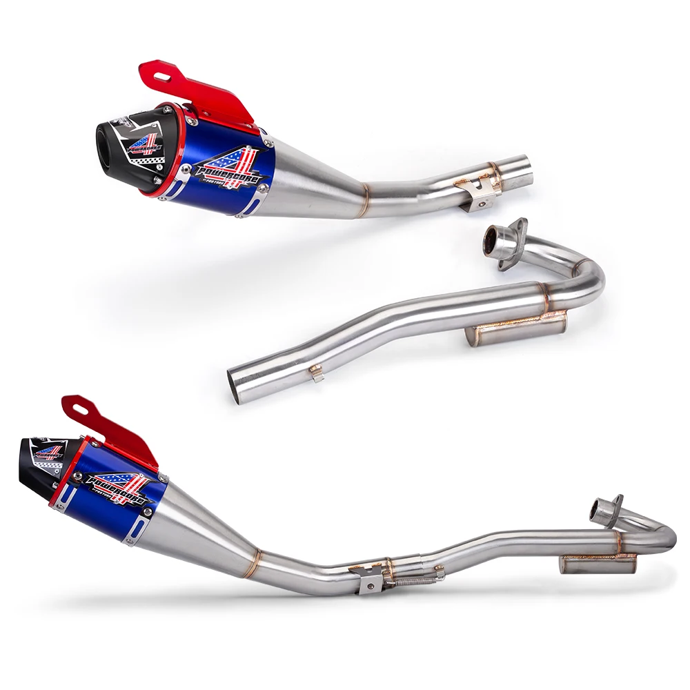 Silenciador de escape con tubo de conexión Honda CRF150F/230F/250 - imagen 3