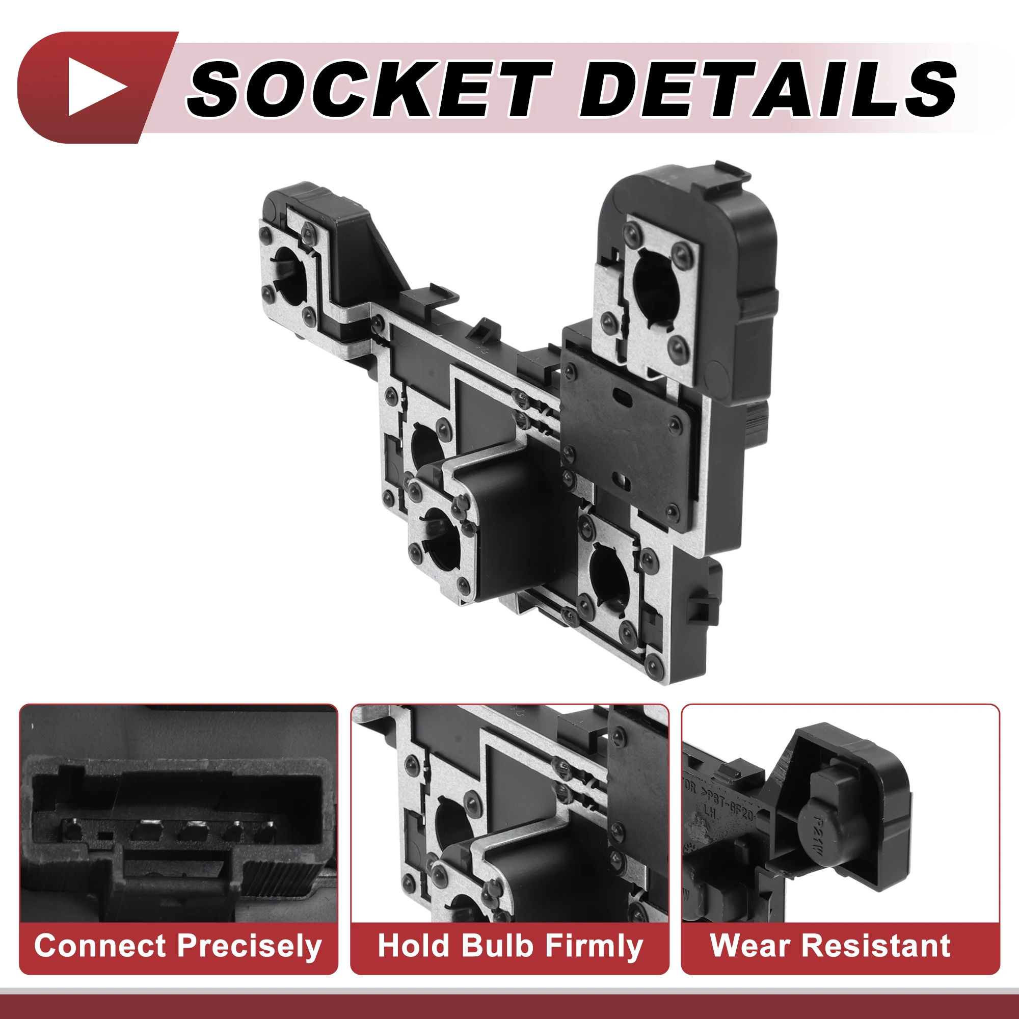 Portalámparas trasero izquierdo X Autohaux para Peugeot 307 2008-2012 - imagen 3