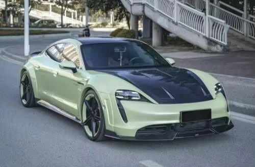 Splitter carbono CS-T para Porsche Taycan 2019-2021 - imagen 5
