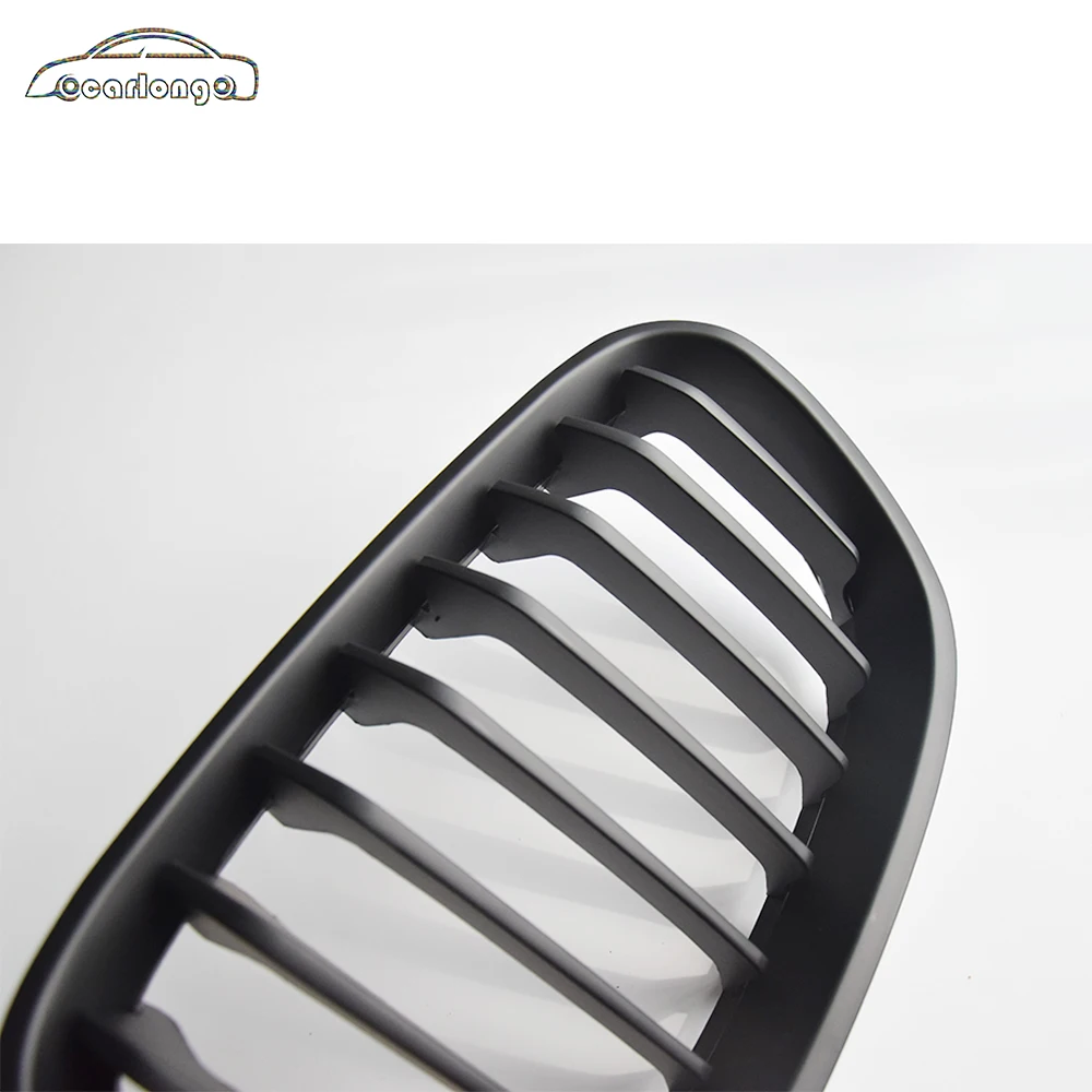 Rejilla delantera de listones individuales, color negro mate, ABS, para BMW Serie 1 F20 - imagen 4