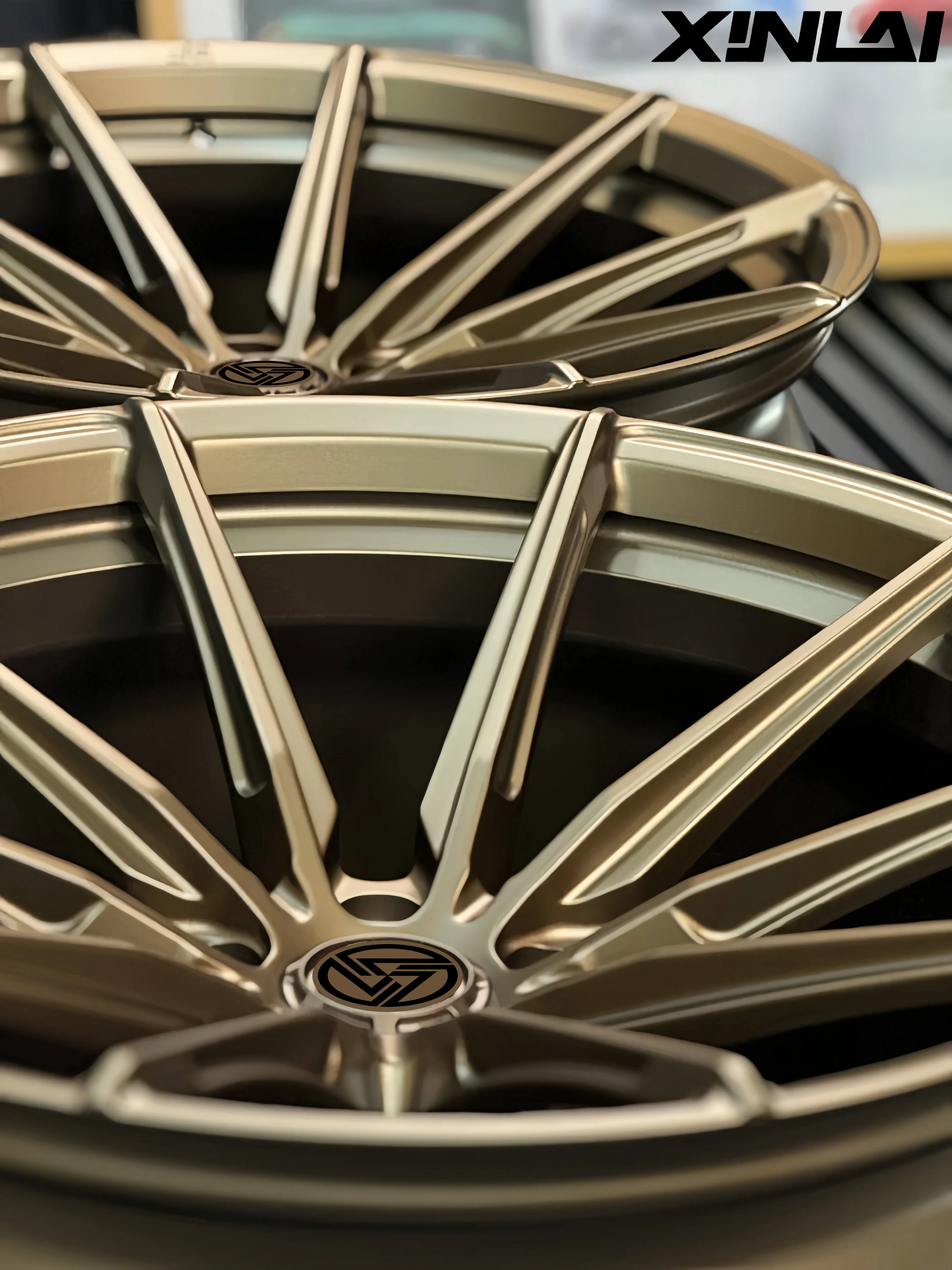 XINLAI llantas forjadas cóncavo profundo para Porsche y Audi - imagen 2